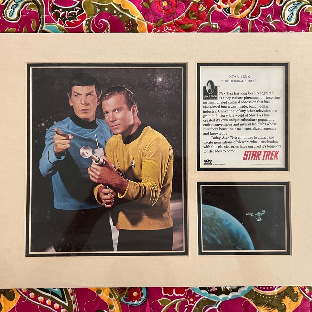 Star Trek Factory Sealed 11 x 14 Special Collector’s Edition Print